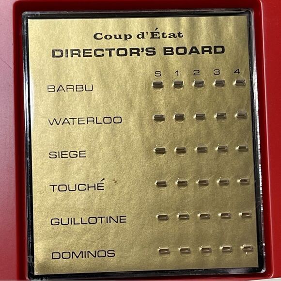 Vintage Coup d’ Etat Game of Cards Parker Brothers Parker Brothers INCOMPLETE - Picture 9 of 16